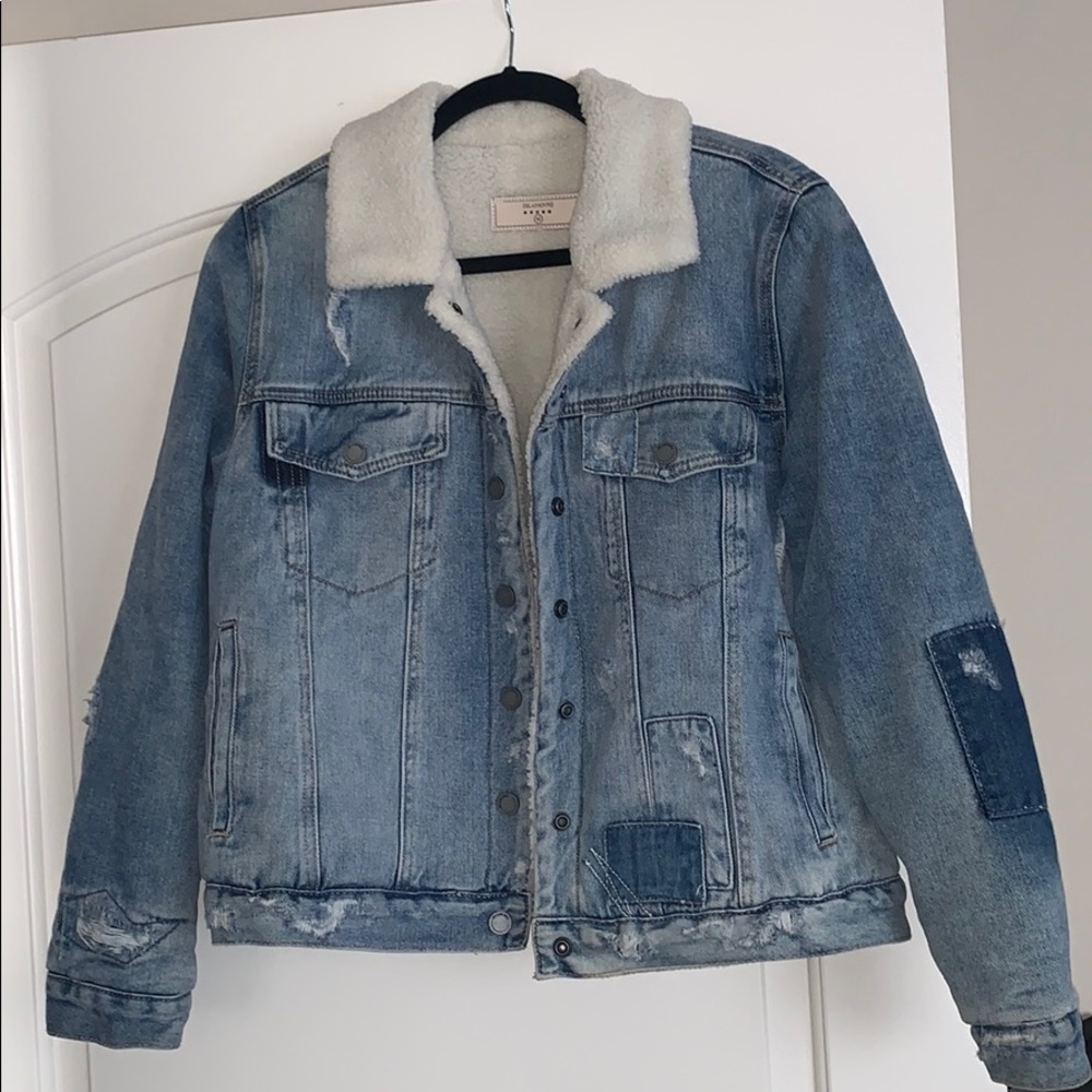 Sherpa Lined Trucker Denim Jacket ⭐️